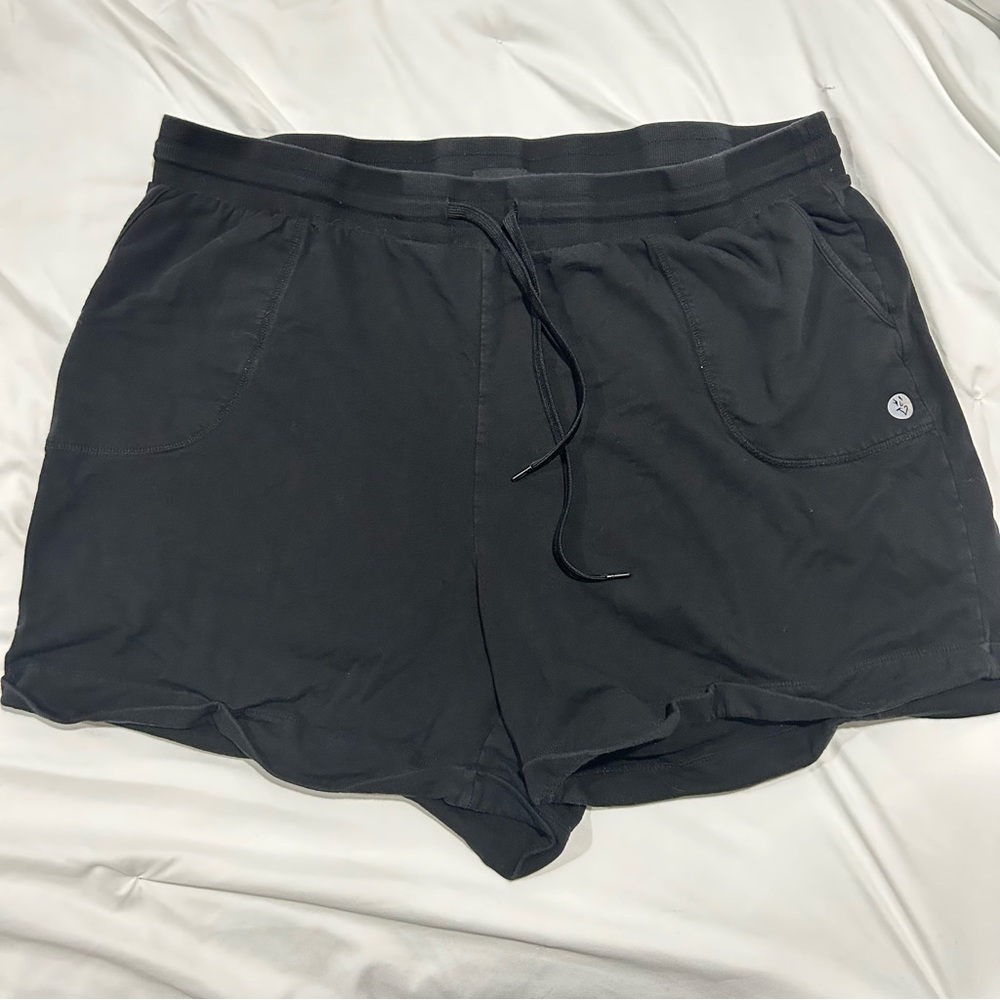 Torrid black sweat shorts
